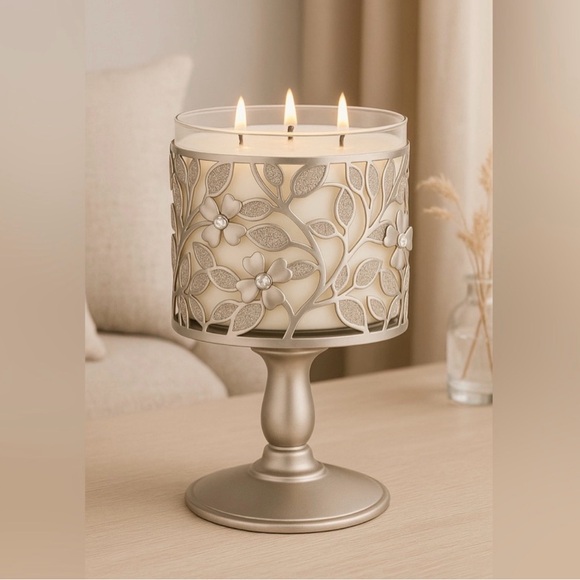Candle Holder For 3 Wick Candlenull